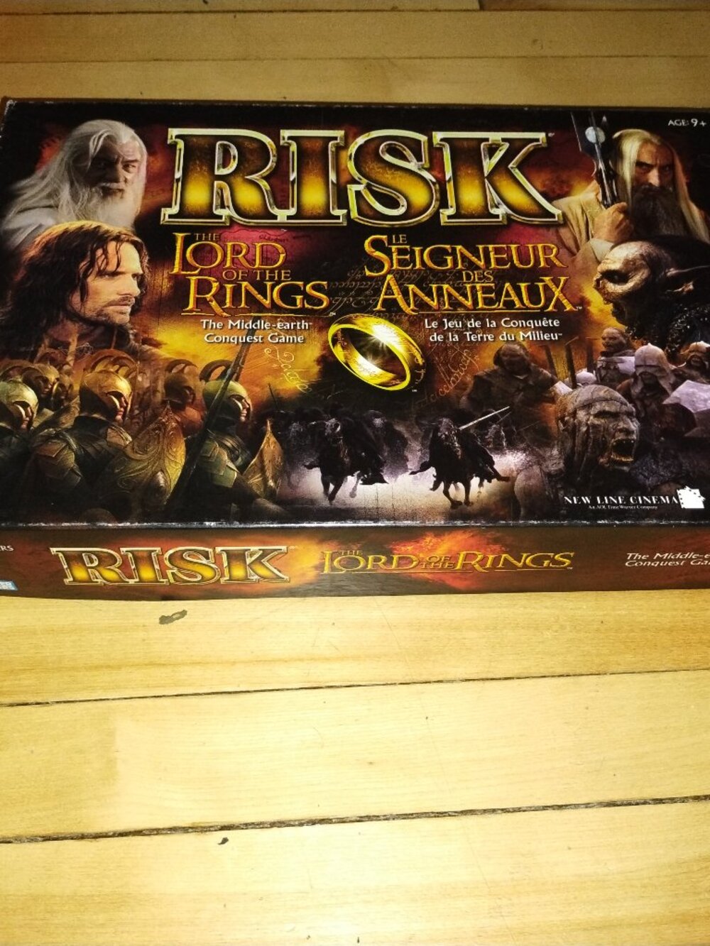 Risk The Lord of the Rings Board Game (2002 version) (complete)